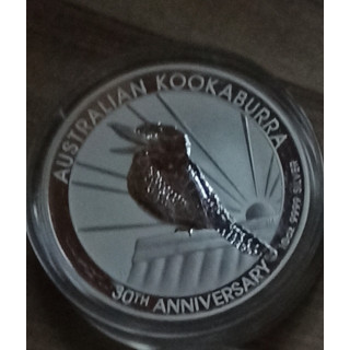 Kookaburra 10 oz srebrna moneta 2020
