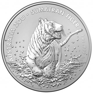 Kompletna kolekcja, Zbiór 5 srebrnych monet: "Australia zoo" 5oz